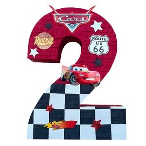 #2 Cars lightning McQueen Pinata